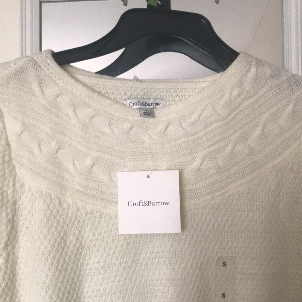 Croft&Barrow/Cable knit Sweater